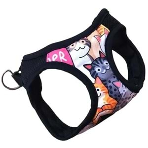 Miyav Airmech Kedi Köpek Göğüs Tasması (XS) (2-4 Kg)