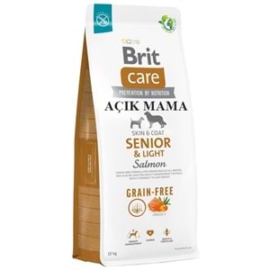 Brit Care Senior Light Somonlu Tahılsız Yaşlı Açık Köpek Maması 1 Kg