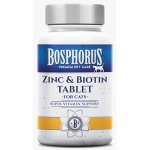 Bosphorus Köpekler İçin Çinko Biotin Tablet (30 Gr)(60 Tablet)