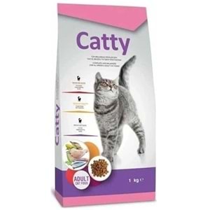Catty Adult Chicken Tavuk Etli Yetişkin Kedi Maması 1 Kg