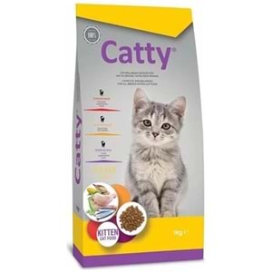 Catty Kitten Chicken Tavuk Etli Yavru Kedi Maması 1 Kg