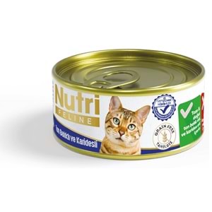 Nutri Feline Tahılsız Pate Ton Balıklı ve Karidesli Yetişkin Kedi Konservesi 85 Gr
