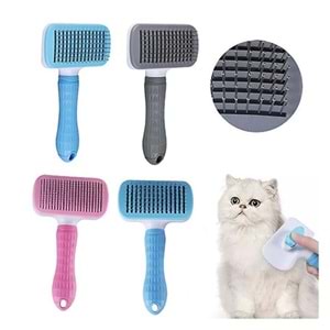 Cleanpet's Lüx Basmalı Kare Kedi Köpek Fırçası (18 Cm)