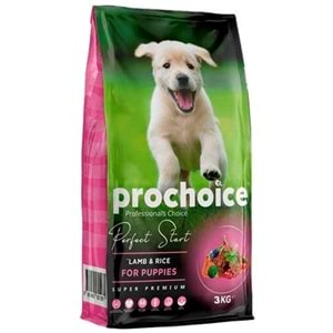 Prochoice Perfect Start Puppy Lamb & Rice Kuzu Etli ve Pirinçli Yavru Köpek Maması 3 Kg