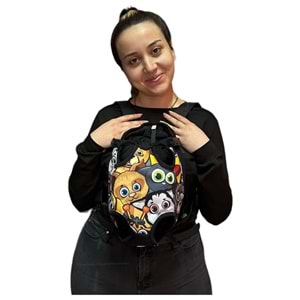 Pati Kedi Köpek Kanguru Taşıma Çantası (S) (4-6 Kg)