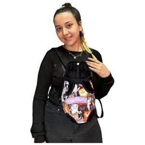 Miyav Kedi Köpek Kanguru Taşıma Çantası (S) (4-6 Kg)