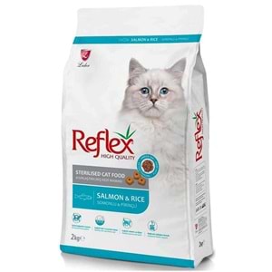 Reflex Sterilised Salmon & Rice Somonlu ve Pirinçli Kısırlaştırılmış Yetişkin Kedi Maması 2 Kg