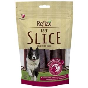 Reflex Beef Slice Kurutulmuş Dana Eti Dilimleri Köpek Ödülü 80 Gr