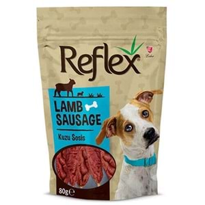 Reflex Lamb Sausage Kuzu Sosis Köpek Ödülü 80 Gr