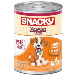 Snacky Puppy Pate With Lamb In Gravy Kuzu Etli Yavru Köpek Konservesi 400 Gr