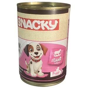 Snacky Puppy Chunk With Lamb In Gravy Kuzu Etli Yavru Köpek Konservesi 400 Gr