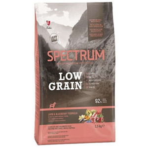 Spectrum Puppy Low Grain Lamb & Blueberry Formula Kuzu Etli ve Yaban Mersinli Az Tahıllı Küçük Irk Yavru Köpek Maması 2,5 Kg