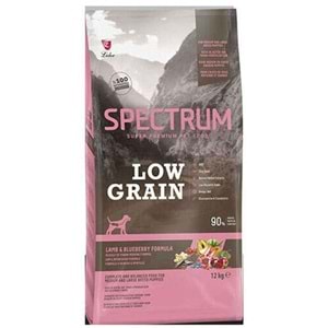 Spectrum Puppy Low Grain Lamb & Blueberry Formula Kuzulu ve Yaban Mersinli Az Tahıllı Orta ve Büyük Irk Yavru Köpek Maması (12+1 Kg)