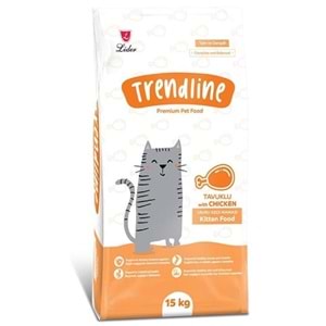 Trendline Kitten With Chicken Tavuk Etli Yavru Kedi Maması 15 Kg