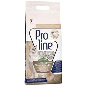 Proline Bentonit Vanilya Kokulu Topaklanan İnce Taneli Kedi Kumu 5 Lt