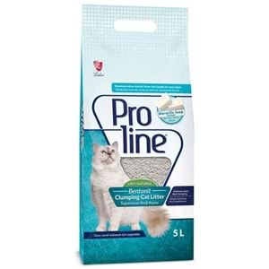 Proline Bentonit Marsilya Sabun Kokulu Topaklanan İnce Taneli Kedi Kumu 5 Lt