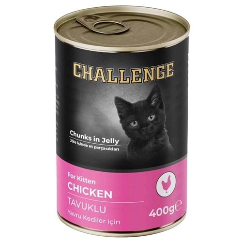 Challenge Kitten Tavuklu Yavru Kedi Konservesi 400 Gr