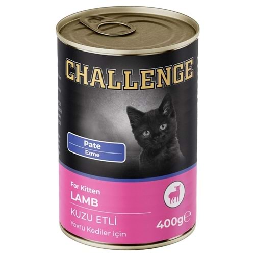 Challenge Kitten Kuzu Etli Pate Yavru Kedi Konservesi 400 Gr
