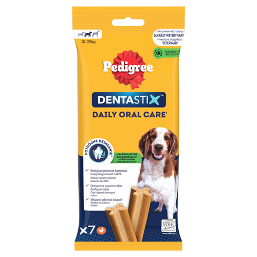 Pedigree Dentastix Orta Irk Şerit 7'li Köpek Ödül Çubuğu 180 Gr