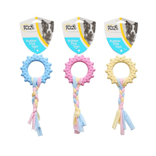 Ally Paws Kauçuk Star Ring Köpek Oyuncağı