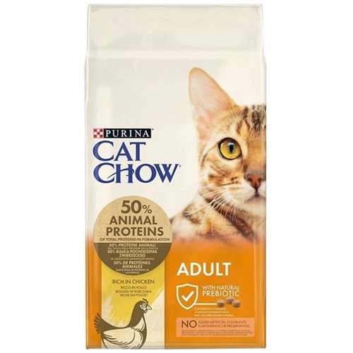Cat Chow Adult Chicken Tavuklu Yetişkin Kedi Maması (15 Kg)
