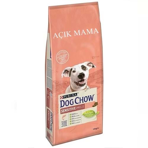 Dog Chow Adult Sensitive Salmon Somonlu Hassas Yetişkin Açık Köpek Maması (500 Gr)