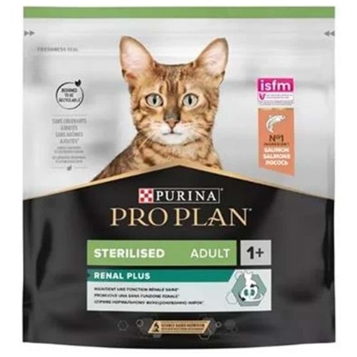 Pro Plan Sterilised Renal Salmon Kısırlaştırılmış Somonlu Kedi Maması 400 Gr