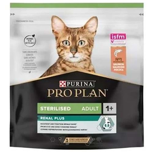 Pro Plan Sterilised Renal Salmon Kısırlaştırılmış Somonlu Kedi Maması 400 Gr