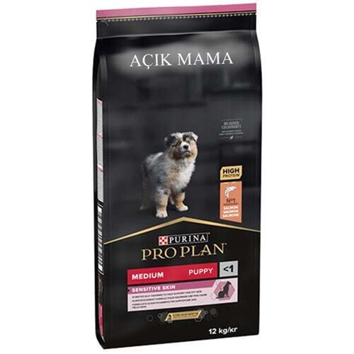 Pro Plan Puppy Medium Salmon Somonlu Yavru Açık Köpek Maması 1 Kg