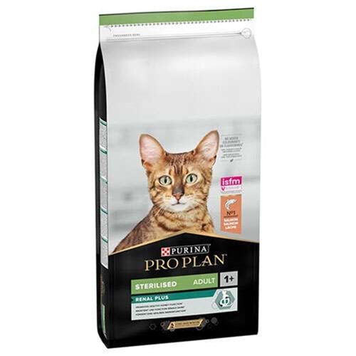 Pro Plan Sterilised Renal Salmon Somonlu Kısırlaştırılmış Kedi Maması 10 Kg