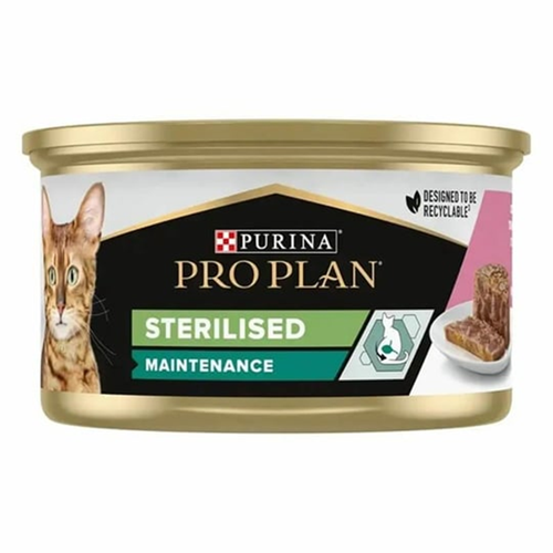 Pro Plan Sterilised Salmon Somonlu Kısırlaştırılmış Kedi Konservesi 85 Gr