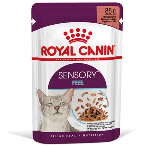 Royal Canin Pouch Sensory Feel Gravy Soslu Kedi Yaş Maması 85 Gr