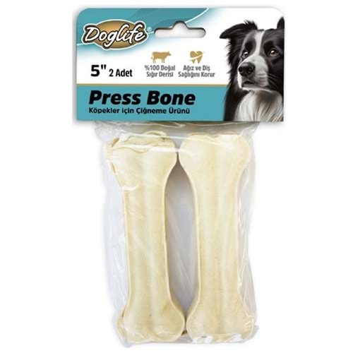 Doglife 2'li Beyaz Pres Kemik 100 Gr