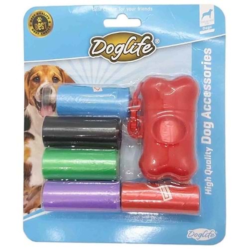 Doglife 6'li Poşet Dışkı Toplama Seti
