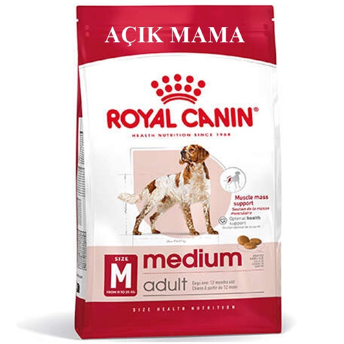 Royal Canin Adult Medium Orta Irk Yetişkin Açık Köpek Maması 1 Kg