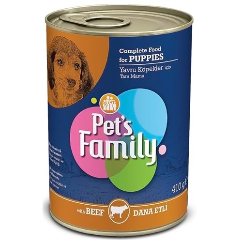 Pet's Family Danalı Yavru Köpek Konservesi (410 Gr)