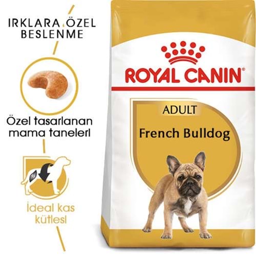 Royal Canin Adult French Bulldog Yetişkin Köpek Maması 3 Kg
