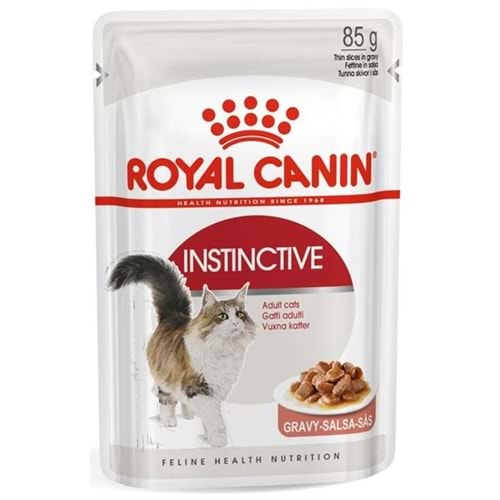 Royal Canin Pouch Instinctive Gravy Soslu Kedi Yaş Maması 85 Gr