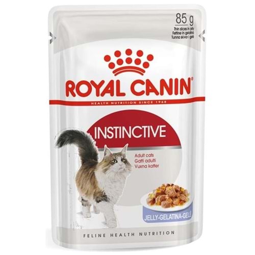 Royal Canin Pouch Instinctive Jelly Jelli Kedi Yaş Maması 85 Gr