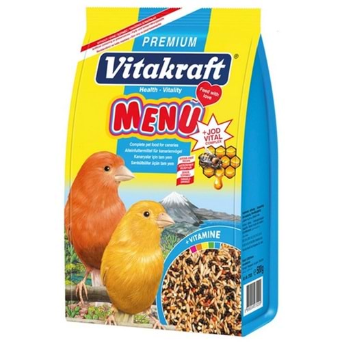 Vitakraft Premium Menü Kanarya Yemi 500 Gr