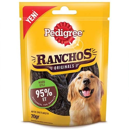 Pedigree Ranchos Kuzulu Köpek Ödül Çubuğu (70 Gr)