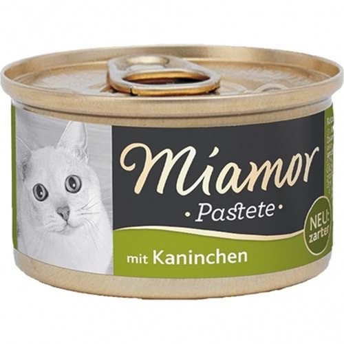Miamor Adult Pastete mit Kaninchen Tavşanlı Yetişkin Kedi Konservesi 85 Gr