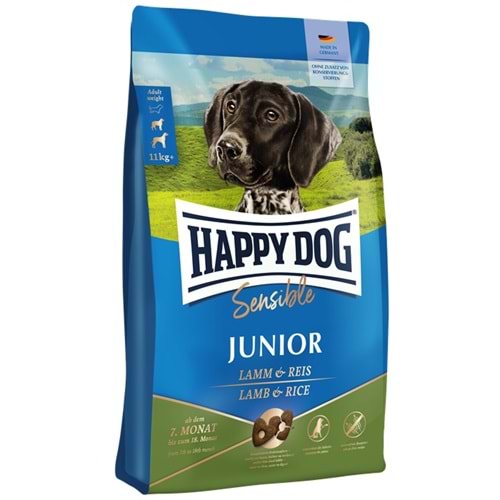 Happy Dog Sensible Puppy Lamb & Rice Kuzu Etli ve Pirinçli Yavru Köpek Maması (18 Kg)