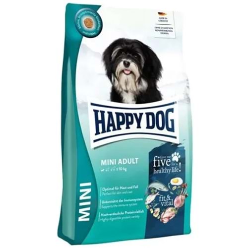 Happy Dog Mini Adult Fit & Vital Tahılsız Küçük Irk Yetişkin Köpek Maması (4 Kg)