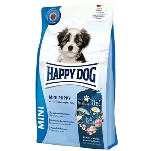 Happy Dog Mini Puppy Fit & Vital Tahılsız Küçük Irk Yavru Köpek Maması (10 Kg)