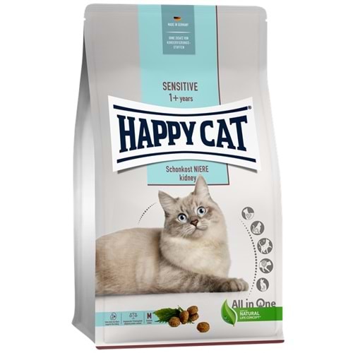 Happy Cat Sensitive Sckonkost Niere Kidney (Renal) Kümes Hayvanlı Yetişkin Kedi Maması (4 Kg)
