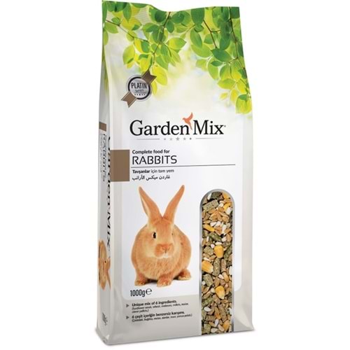 Gardenmix Platin Complete Food For Rabbits Tavşan Yemi (1 Kg)