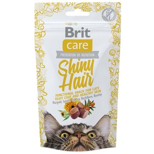 Brit Care Cat Snack Shiny Hair Kedi Ödülü (50 Gr)