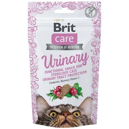 Brit Care Cat Snack Urinary Kedi Ödülü (50 Gr)