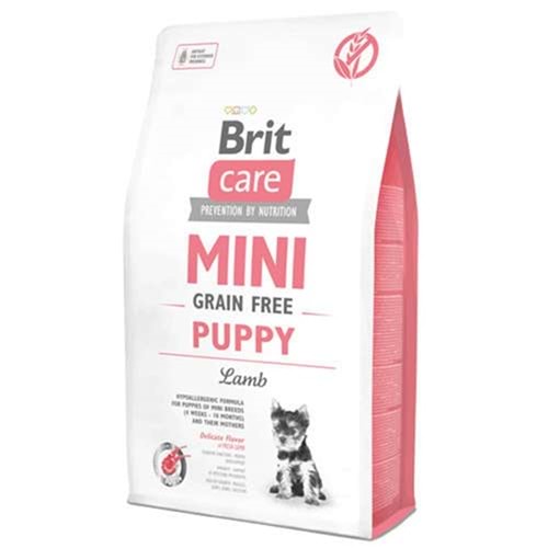 Brit Care Mini Puppy Fresh Lamb Grain Free Taze Kuzu Etli Tahılsız Mini Irk Yavru Köpek Maması (2 Kg)